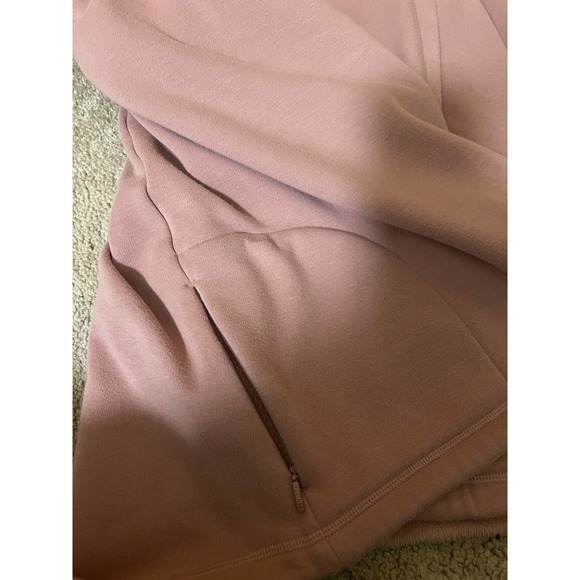 Athleta Cozy Karma Asym Pullover Dusty Rose, size large - Picture 6 of 7